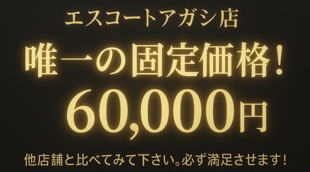 バナー60000最新 / 韓国エスコートアガシ スミエ エスコートアガシ店の料金案内画像 - 唯一の固定価格 60,000円